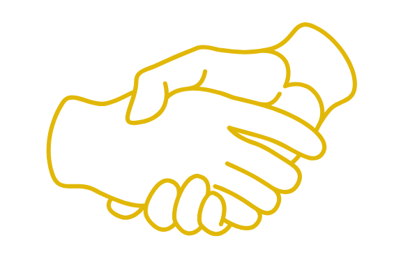 mains jointes couple famille parents